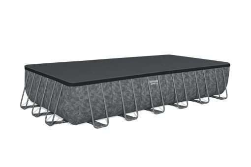 Bestway APX 561KG | Size 24.0 x 12.0 x 4.33 Ft | APX Rectangular Metal Frame Portable Ready-Made Swimming Pool - Image 2
