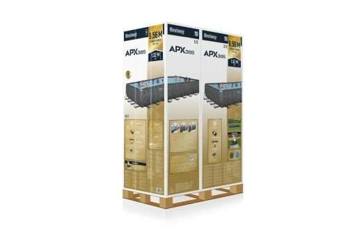 Bestway 561KJ | Size 31.4 x 16.0 x 4.33 Ft | APX Rectangular Metal Frame Portable Ready-Made Swimming Pool - Image 6