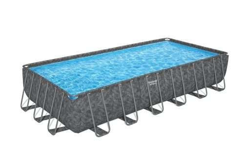 Bestway APX 561KG | Size 24.0 x 12.0 x 4.33 Ft | APX Rectangular Metal Frame Portable Ready-Made Swimming Pool - Image 3