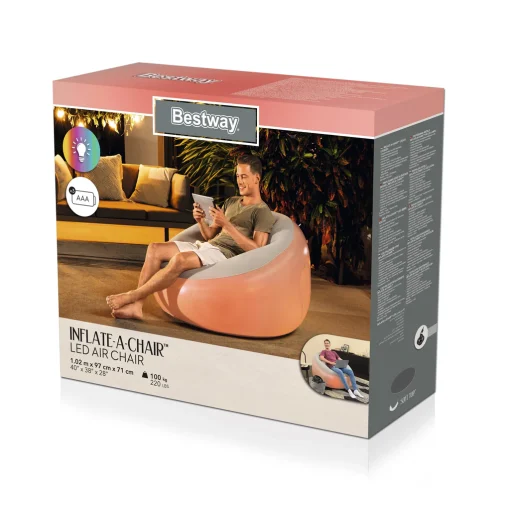 Inflate-A-LED Air Chair 75086 - Image 3