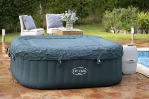 Bestway 60015 | Size 5.92 x 5.92 x 2.16 Ft | Inflatable Portable Spa Lay Z Bathtub Ibiza - Image 4