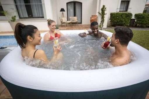 Bestway 60015 | Size 5.92 x 5.92 x 2.16 Ft | Inflatable Portable Spa Lay Z Bathtub Ibiza - Image 5