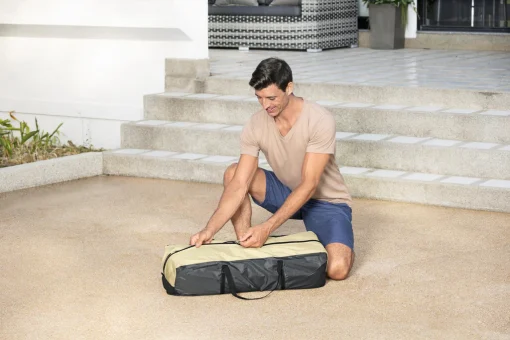 Bestway 60305 | Size 12.90 x 12.90 x 8.40 Ft | Lay-Z-Spa Gazebo Dome - Image 4