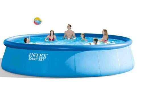 Intex 26176 | Size 18.0 x 18.0 x 4.00 Ft | Easy Set Round Inflatable Portable Above Ground Swimming Pool - Image 3