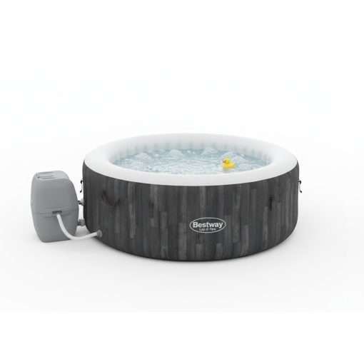 Bestway 60005 | Size 5.92 x 5.92 x 2.16 Ft | Inflatable Portable Spa Lay Z Bathtub Bahamas