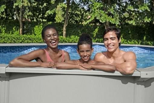 Bestway 56369 | Size 20.11 x 11.8 x 4.00 Ft | Hydrium Steel Oval Metal Frame Portable Ready-Made Swimming Pool - Image 16