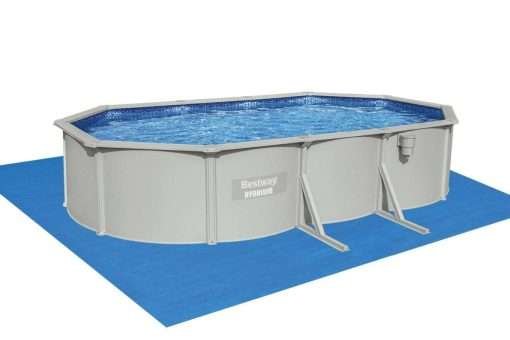 Bestway 56369 | Size 20.11 x 11.8 x 4.00 Ft | Hydrium Steel Oval Metal Frame Portable Ready-Made Swimming Pool - Image 3