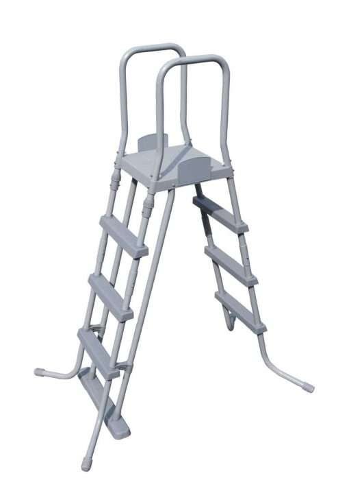 Bestway 56457 | Size 13.6 x 6.7 x 4.00 Ft | Power Steel Rectangular Metal Frame Portable Ready-Made Swimming Pool - Image 5