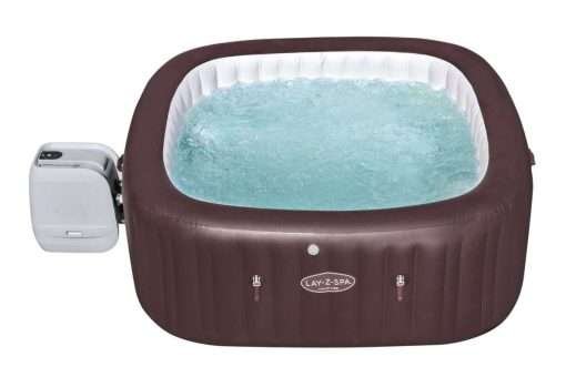 Bestway 60033 | Size 6.80 x 6.80 x 2.60 Ft | Inflatable Portable Spa Lay Z Bathtub Maldives - Image 3